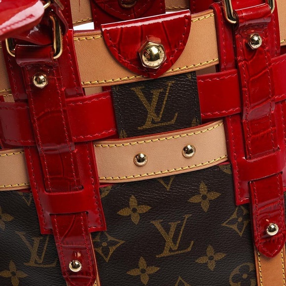 ❤️✨NEO BUCKET✨❤️Louis Vuitton Rubis Red Bucket Bag - Picture 6 of 12